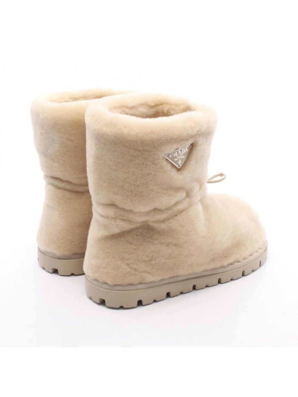 Prada Boots Brown Mouton - Picture 2 of 5
